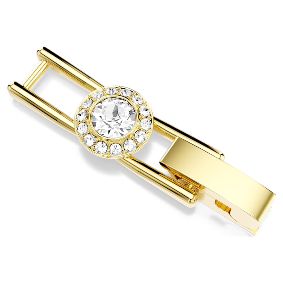 EXTENSICÓN PARA COLLAR SWAROVSKI  ANGELIC TALLA REDONDA, BLANCO, BAÑO TONO ORO