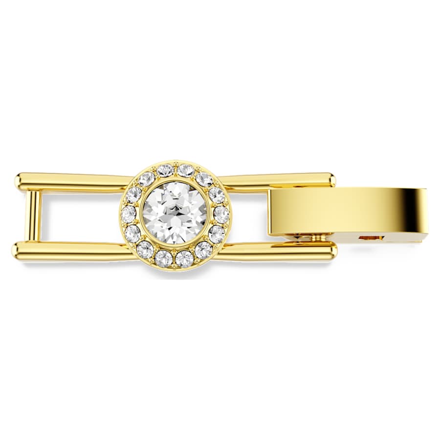 EXTENSICÓN PARA COLLAR SWAROVSKI  ANGELIC TALLA REDONDA, BLANCO, BAÑO TONO ORO