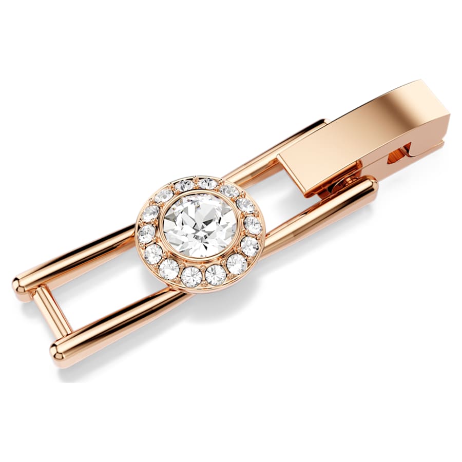 EXTENSICÓN PARA COLLAR SWAROVSKI ANGELIC TALLA REDONDA, BLANCO, BAÑO TONO ORO ROSA