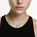 COLLAR SWAROVSKI CONSTELLA, TALLA REDONDA, BLANCO, BAÑO DE RODIO