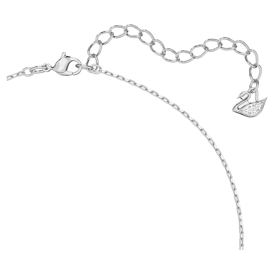 COLLAR SWAROVSKI MILLENIA TALLA OCTOGONAL, BLANCO, BAÑO DE RODIO